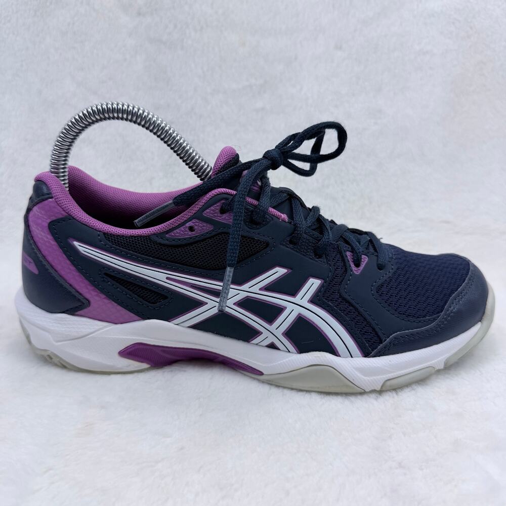 ASICS Gel-Rocket 10 Womens Indoor Court Shoes French Blue Purple Size 6.5